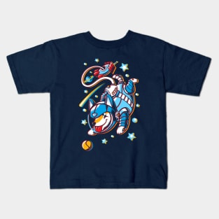 Space Corgi Kids T-Shirt